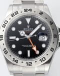 Clean Factory 226570 New Replica Rolex Explorer2 Black Dial with 3285 Movement