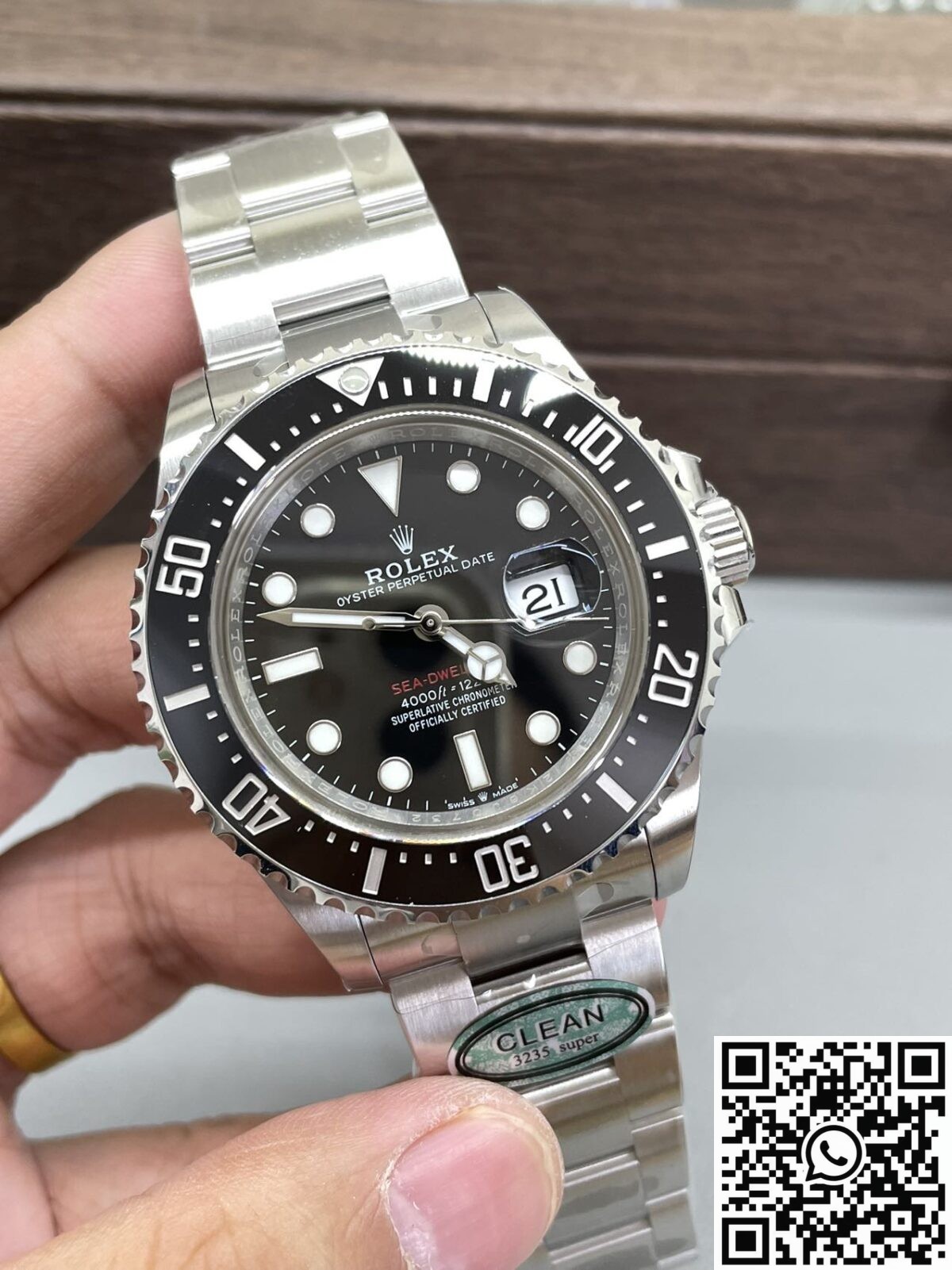 Clean Factory Replicas Rolex Sea-Dweller M126600-0002 43mm: A Superior Replica with Advanced Features