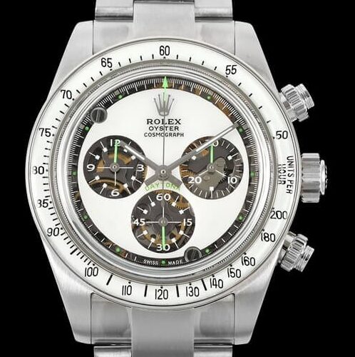 Artisans De Genève Rolex Custom Daytona White Dial