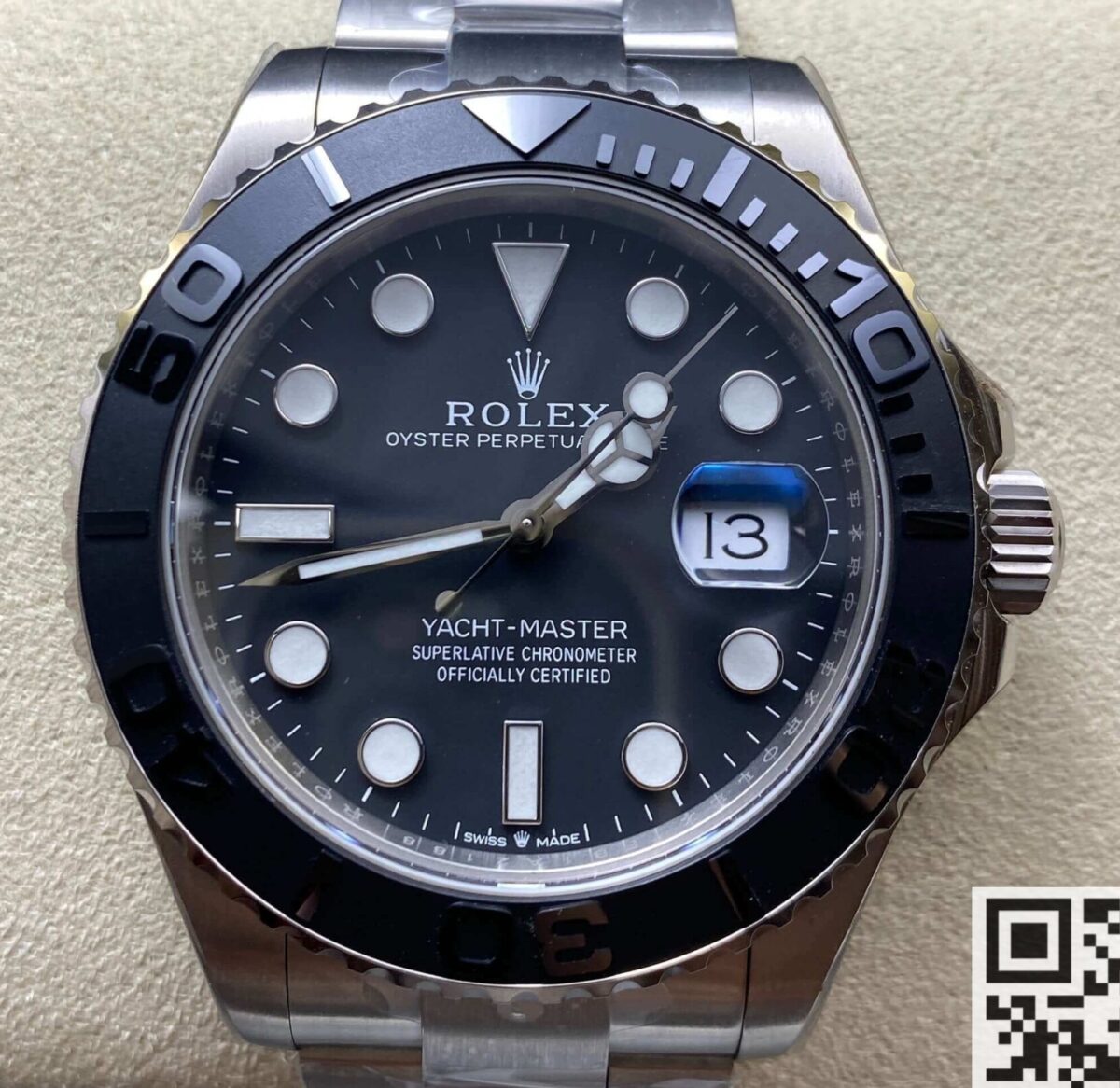 Yacht Master Pure Black TW Factory Rolex M226627-0001