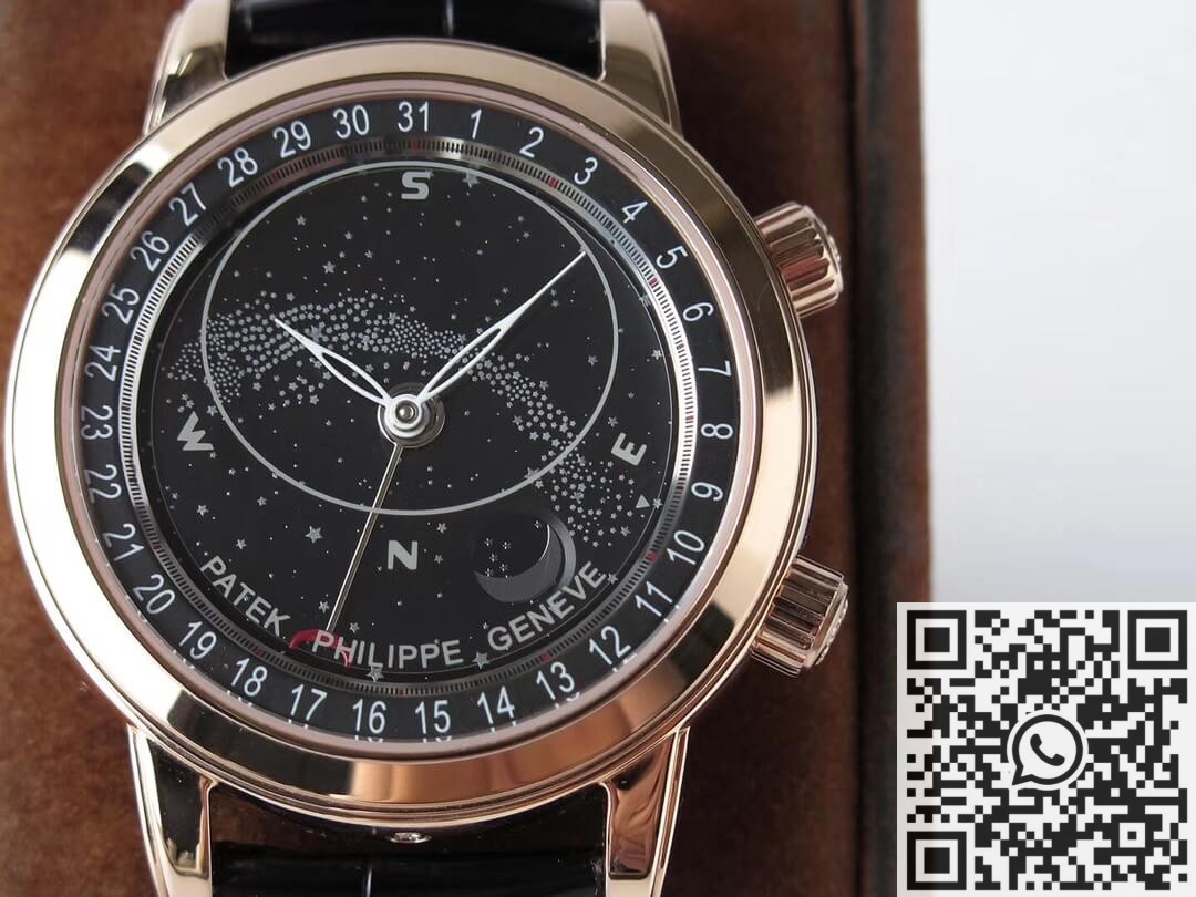 AI Factory Calatrava Patek Philippe 6102R-001 Black Dial