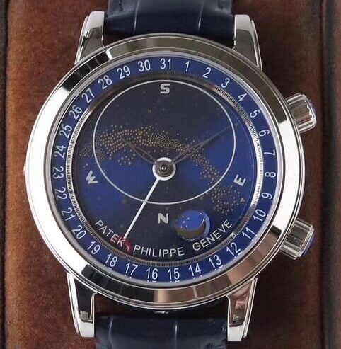 Patek Philippe Calatrava AI Factory 6102P-001 Blue Dial