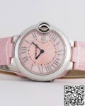 Cartier Pink Belt AF Factory Ballon Bleu De Size 33 Quartz