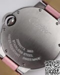 Cartier Pink Belt AF Factory Ballon Bleu De Size 33 Quartz