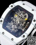 Replica Richard Mille RM27-03 Tourbillon White Nylon Strap