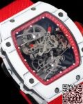 Replica Richard Mille Watches RM27-02 Tourbillon Red Nylon