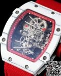 Replica Richard Mille Watches RM27-02 Tourbillon Red Nylon