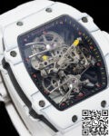 Replica Richard Mille White RM Factory RM27-02 Tourbillon Strap