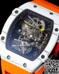 Buy Richard Mille Replica RM27-02 Tourbillon Orange Strap