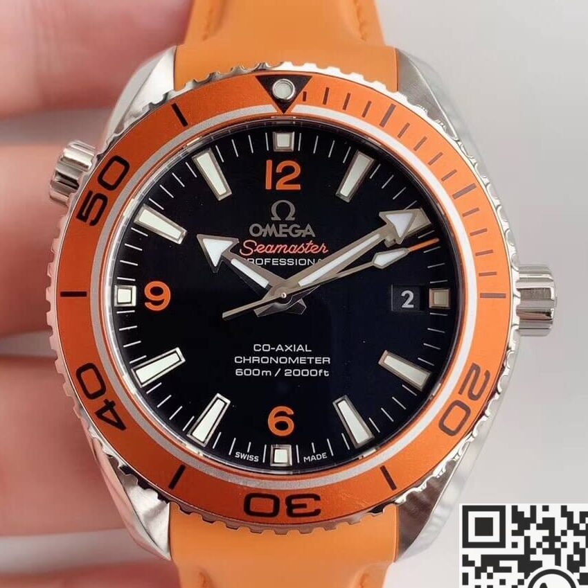 VS Omega Diver 600M Seamaster 232.32.42.21.01.001 Black Dial