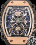 RM Factory Black Strap Richard Mille RM21-01 Tourbillon