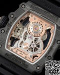 RM Factory Black Strap Richard Mille RM21-01 Tourbillon