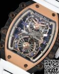 Tourbillon White Strap RM Factory Richard Mille RM21-01