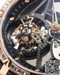 BBR Factory Replica Watch Roger Dubuis Excalibur RDDBEX0393: The King Returns with Rose Gold Diamond Case