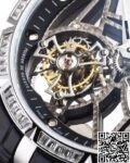 BBR Factory Fake Watch Roger Dubuis Excalibur RDDBEX0393 Diamond Case: The Ultimate King Series Tourbillon