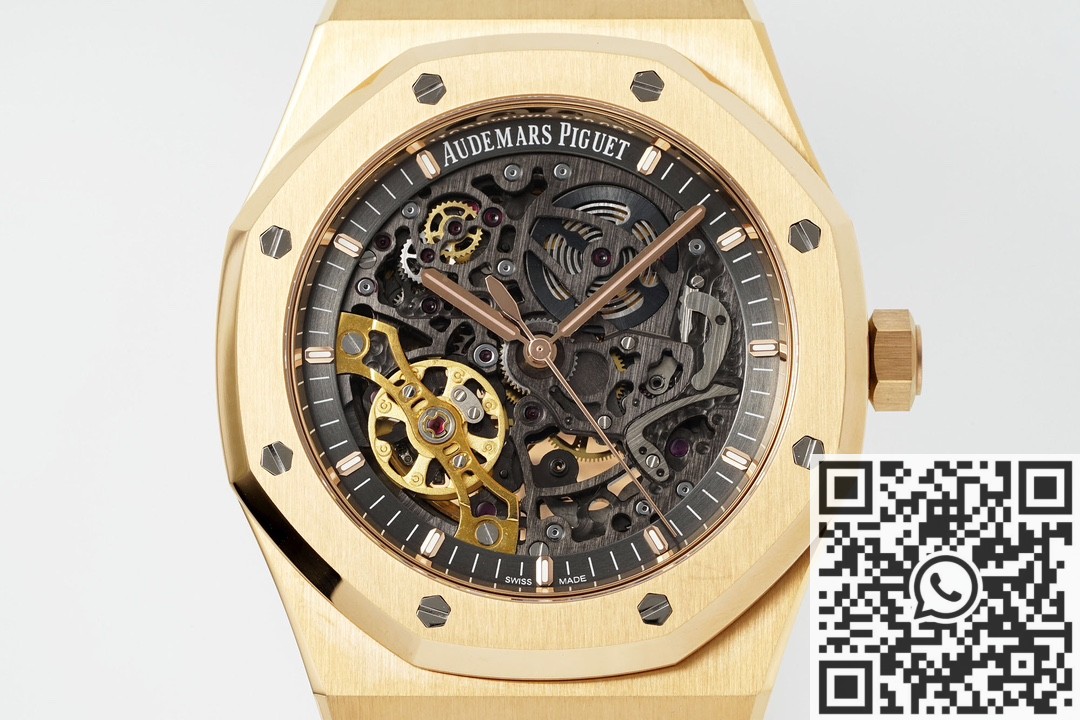 ZF Factory Audemars Piguet Fake Royal Oak 15407OR.OO.1220OR.01 Gold Watch: A Harmonious Blend of Rigidity and Softness