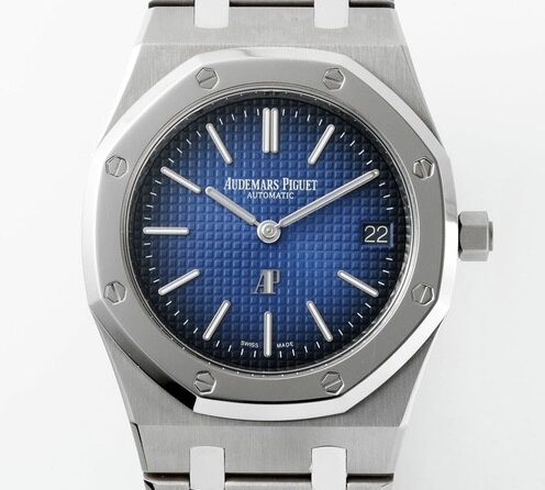 ZF Factory Audemars Piguet Royal Oak 15202IP.OO.1240IP.01 Gradient Blue: The Thinnest Steel King on the Market