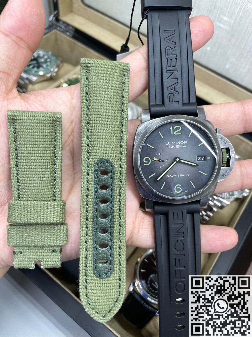 VS Factory Replica Panerai Luminor GMT PAM01412 Special Edition Watch