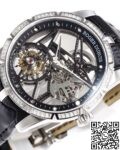 BBR Factory Fake Watch Roger Dubuis Excalibur RDDBEX0393 Diamond Case: The Ultimate King Series Tourbillon