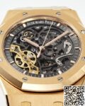 ZF Factory Audemars Piguet Fake Royal Oak 15407OR.OO.1220OR.01 Gold Watch: A Harmonious Blend of Rigidity and Softness