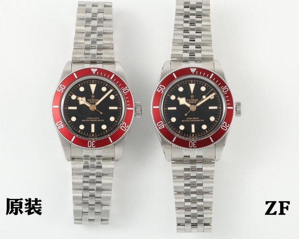 ZF Factory Tudor Replica Comparison Between True And False