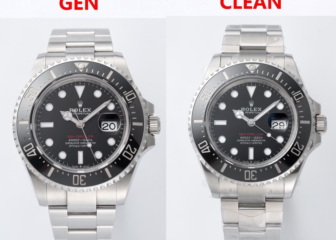 Clean 126600 Sea-Dweller Comparison Between True And False