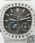 PPF Factory Patek Philippe Nautilus Replicas V3 Drill Case 5712 Black Dial: A New Peak of Luxury and Precision