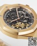 ZF Factory Audemars Piguet Fake Royal Oak 15407OR.OO.1220OR.01 Gold Watch: A Harmonious Blend of Rigidity and Softness