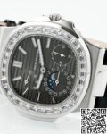 PPF Factory Patek Philippe Nautilus Replicas V3 Drill Case 5712 Black Dial: A New Peak of Luxury and Precision