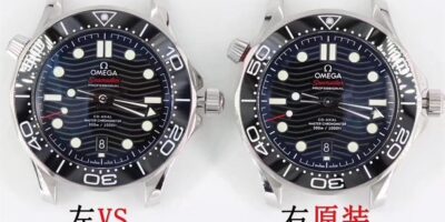 VS Factory Seamaster 300M Black Dial Watch Details Comparison