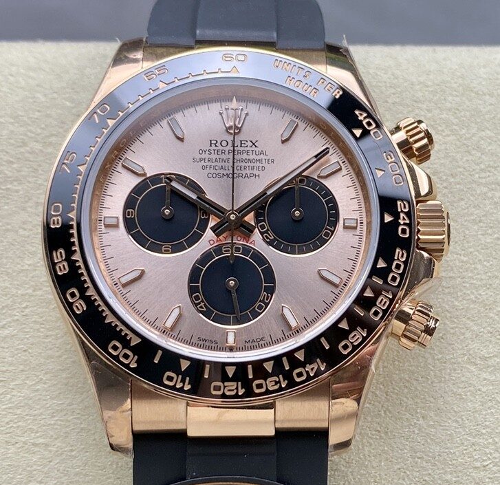 QF Factory Fake Watch Rolex Daytona M126515LN-0004 Bright Golden Color: A Shining Example of Precision and Luxury