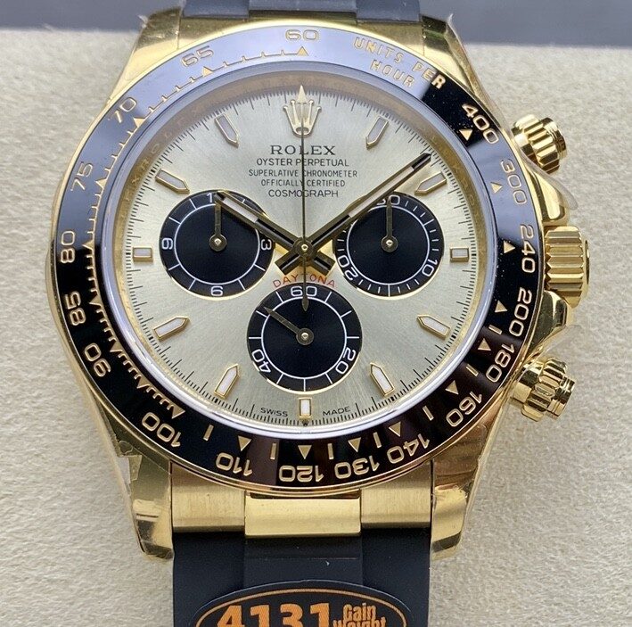 QF Factory Fake Rolex Cosmograph Daytona M126518LN-0010: A Masterpiece Powered by the 4131.v6 Movement