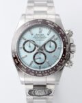 Clean Factory Replicas Rolex Cosmograph Daytona M126506-0002 Ice Blue Diamond Scale: A Masterpiece of Precision and Elegance