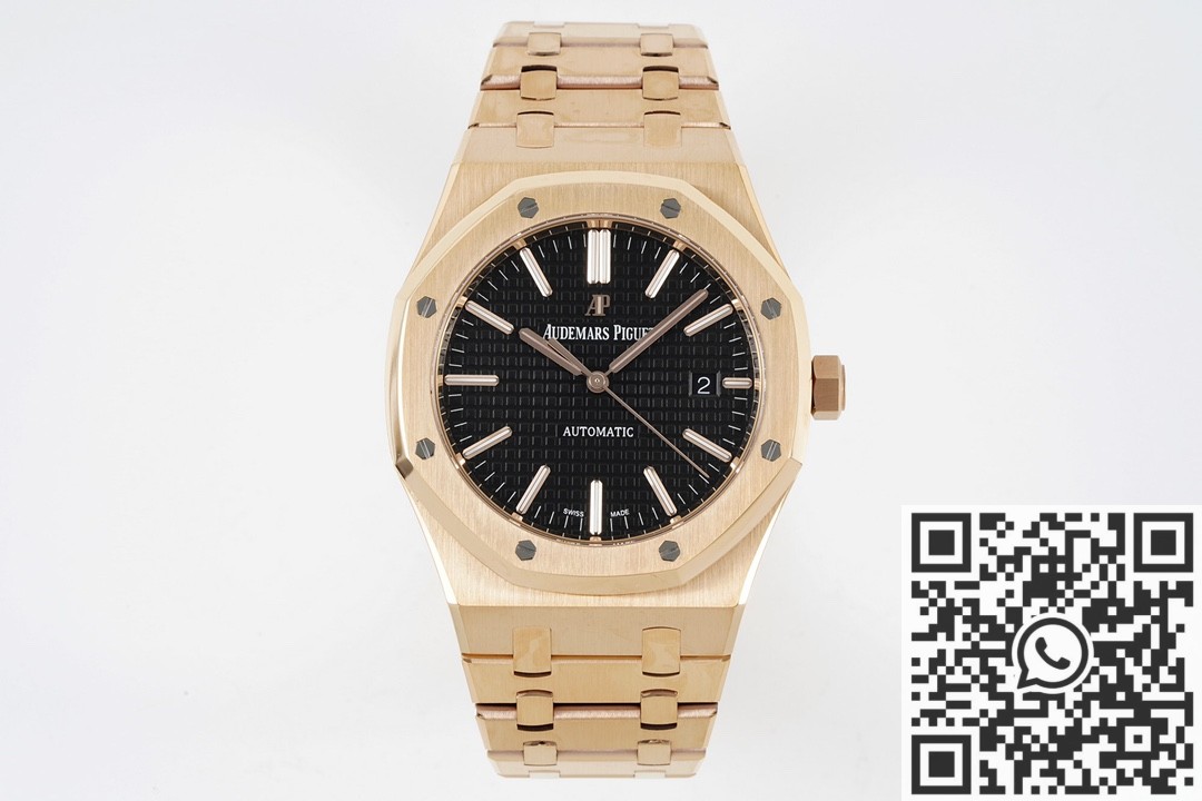 ZF Factory Fake Watches Audemars Piguet Royal Oak 15400OR.OO.1220OR.01 Rose Gold: A Luxurious Masterpiece