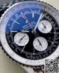 BLS Factory Breitling Navitimer Replica AB0127211C1A1 Black Dial 46MM: A Bold Aviation Icon