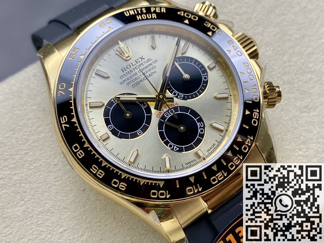 QF Factory Fake Rolex Cosmograph Daytona M126518LN-0010: A Masterpiece Powered by the 4131.v6 Movement