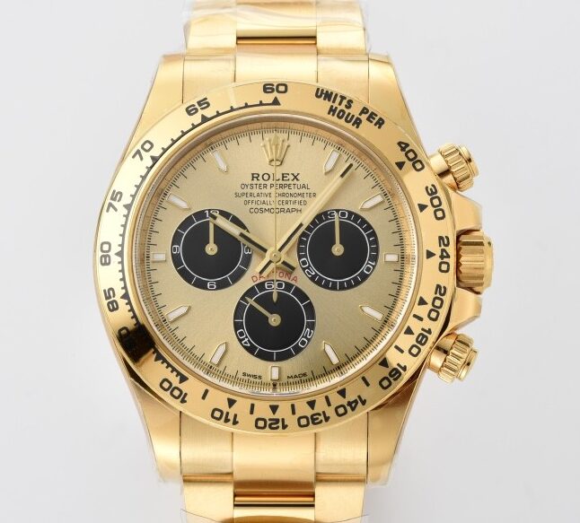 Clean Factory Replicas Rolex Cosmograph Daytona M126508-0006 Golden Color: A Comprehensive Review of the Latest 4131 Movement