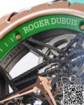 BBR Factory Roger Dubuis Fake Excalibur RDDBEX0393 Green Camouflage Strap: A New Era in Tourbillon Timepieces