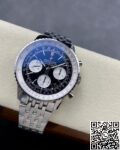 BLS Factory Breitling Navitimer Replica AB0127211C1A1 Black Dial 46MM: A Bold Aviation Icon