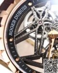 BBR Factory Replicas Roger Dubuis Excalibur RDDBEX0393 Rose Gold Case: The Ultimate King Series Tourbillon