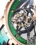 BBR Factory Roger Dubuis Fake Excalibur RDDBEX0393 Green Camouflage Strap: A New Era in Tourbillon Timepieces