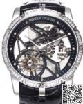 BBR Factory Fake Watch Roger Dubuis Excalibur RDDBEX0393 Diamond Case: The Ultimate King Series Tourbillon