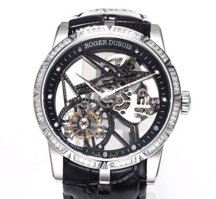 BBR Factory Fake Watch Roger Dubuis Excalibur RDDBEX0393 Diamond Case: The Ultimate King Series Tourbillon