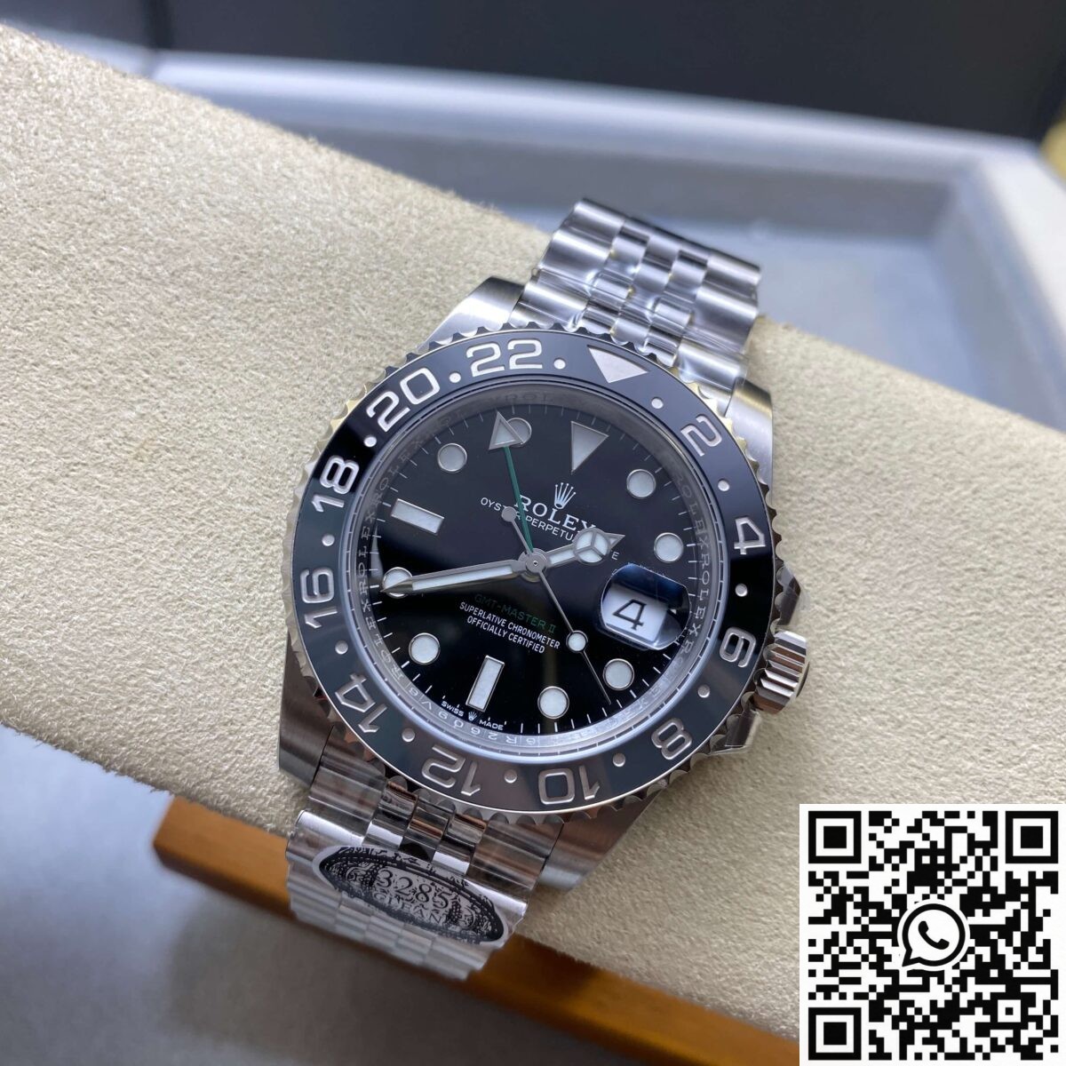 Clean Factory New Rolex GMT Master II M126710GRNR-0003