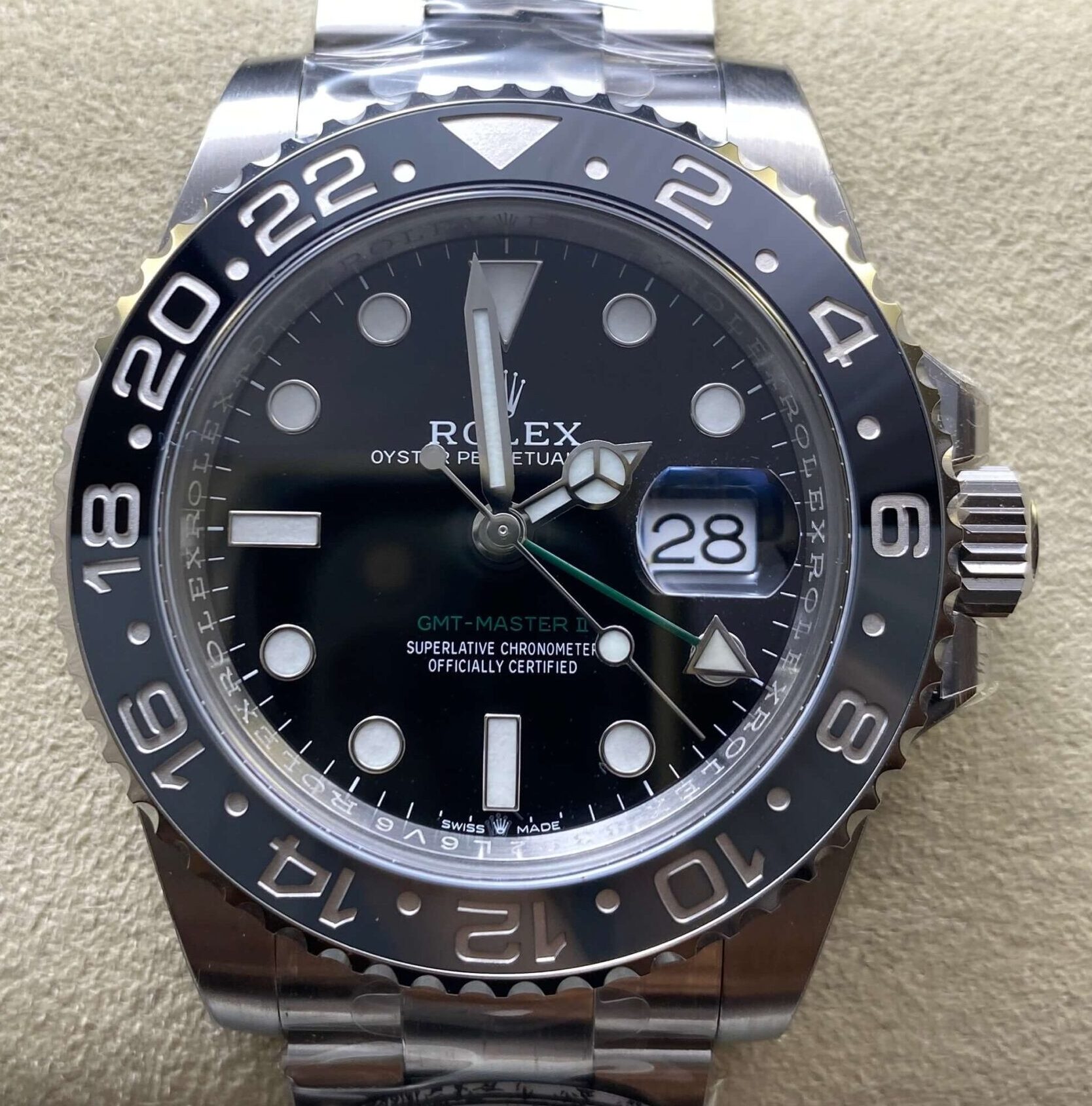 Clean Factory New GMT Master II M126710GRNR-0004