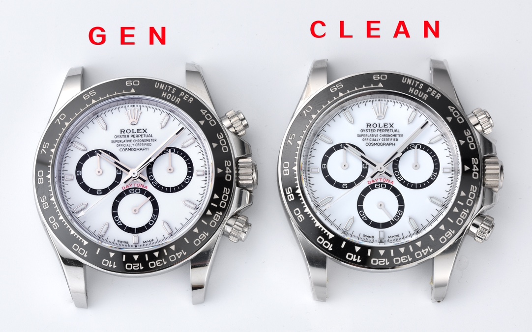 Clean Factory 126500 Replica Details True And False Comparison