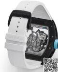 RM Factory Replicas Richard Mille RM055: The Stunning Blue Bezel Carbon Fiber Case