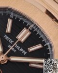 3K Factory Replicas Patek Philippe Nautilus 5980 Black Dial – V2 Version 