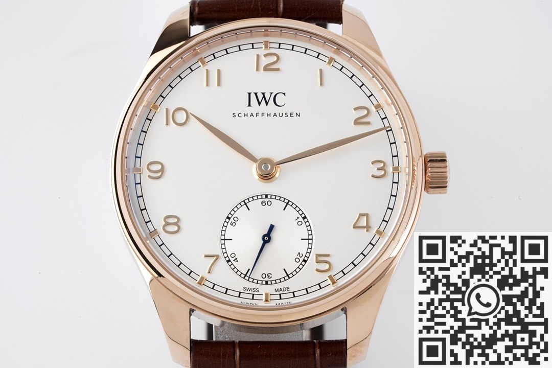 ZF Factory Fake Watch IWC Portugieser IW358306 Rose Gold Case – A Masterpiece of Minimalist Luxury