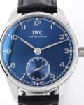 ZF Factory Replica IWC Portugieser Watch IW358305 Blue Dial – A Masterpiece of Simplicity and Elegance